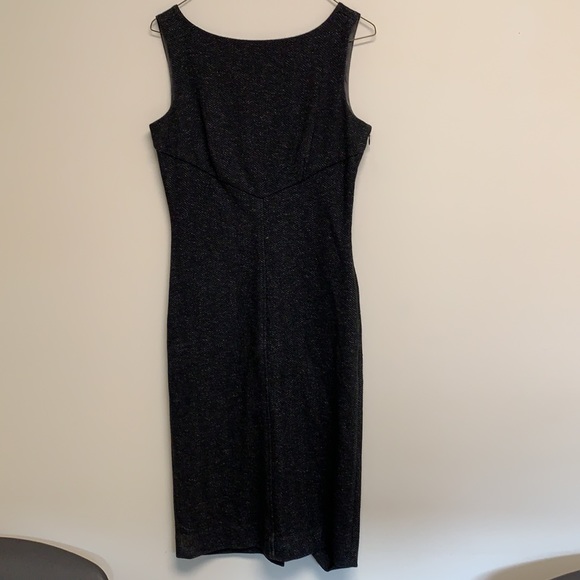 Diane von Furstenberg sleeveless gray midi dress sz 4 - Picture 4 of 13